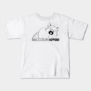 Raccoon Lovers - 03 Kids T-Shirt